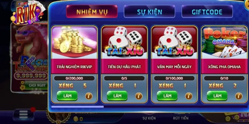 Khuyến mãi hot nhất Rikvip