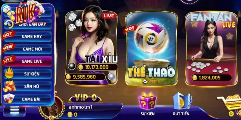 Các sản phẩm live chân thực, chuyên nghiệp